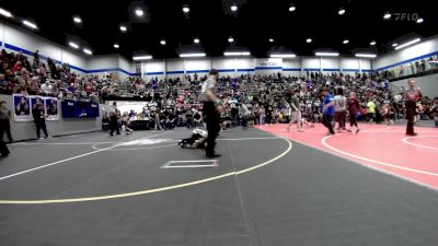 46 lbs Semifinal - Broox Wilkerson, Carl Albert vs Nolan Elwell, Mustang Bronco Wrestling Club