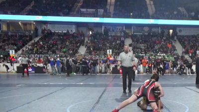 130 lbs Quarterfinal - Parker Williams, Wamego vs Kolt Weerts, Garden Plain