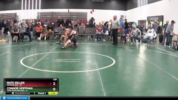129 lbs Round 3 (8 Team) - Connor Hoffman, Team Missouri (MO) vs Nate Keller, M2 Blue (NJ)
