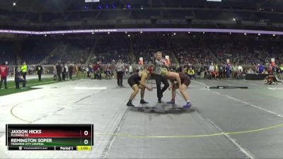 D1-215 lbs Cons. Round 2 - Remington Soper, Traverse City Central vs Jaxson Hicks, Flushing HS