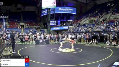 126 lbs Cons 64 #2 - Cyler Ruhoff, Minnesota vs Christopher Foster, Texas