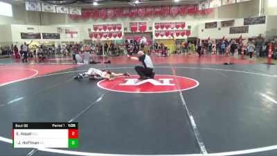 90 lbs Semifinal - Jett Hoffman, NLS (New London/Spicer) vs Edgar Kopel, BOLD