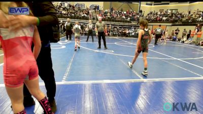 67 lbs Rr Rnd 2 - Alaina Petro, Cowboy Wrestling Club vs Lilli Albiston, Geary Youth Wrestling