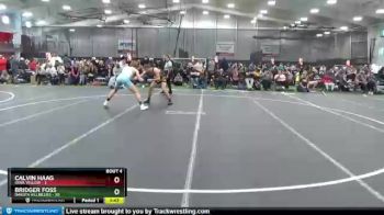 145 lbs Round 2 (4 Team) - Bridger Foss, Dakota Hillbillies vs Calvin Haag, Iowa Yellow