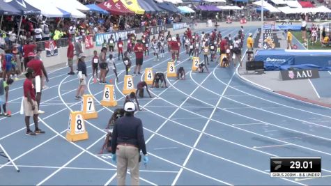 Youth Boys' 200m Championship, Semi-Finals 1 - Age 8