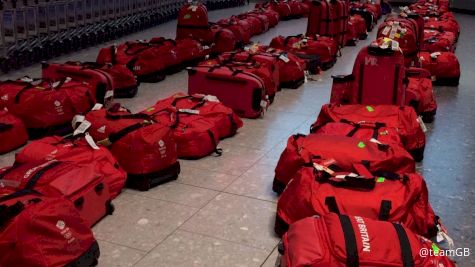Becky Downie Returns To England, Fails to Find Luggage in Sea of Red Bags