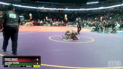 138-4A Cons. Round 2 - Wyatt Boley, Cheyenne Mountain vs Hayden Haase, Windsor