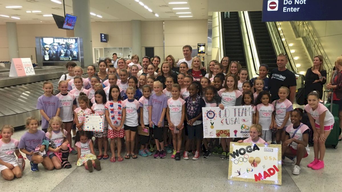 Team USA Athletes Get a Hero's Welcome at Home