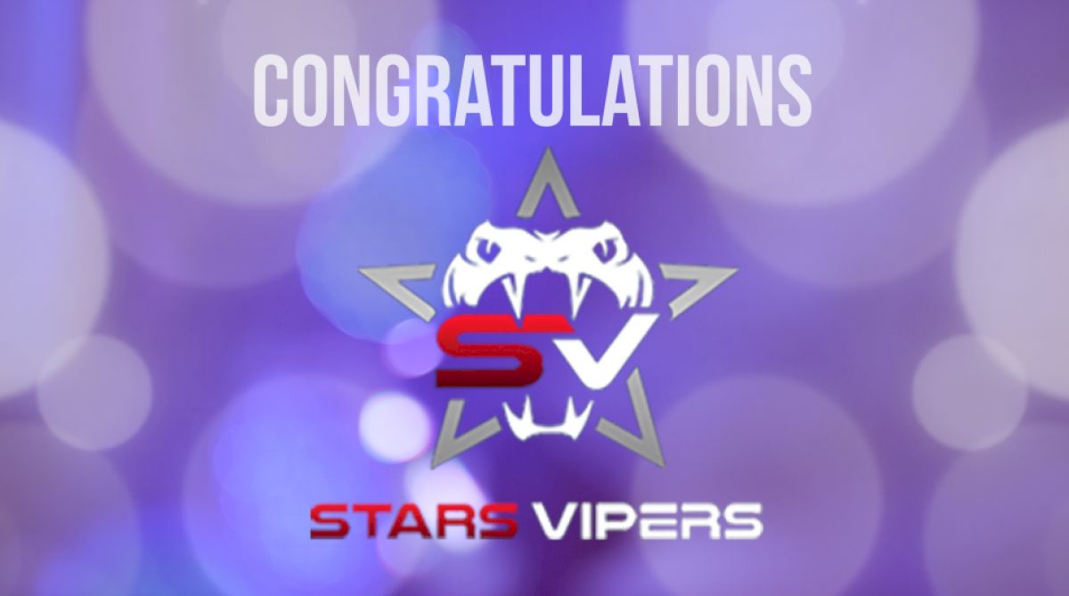 Congratulations, Stars Vipers!