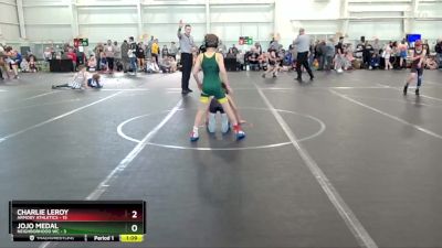 60 lbs Round 4 (6 Team) - Charlie Leroy, Armory Athletics vs JoJo Medal, Neighborhood WC