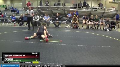 90 lbs Round 1 (6 Team) - EJ Smith, Untouchables-Olympia vs Sawyer Stephenson, Ares