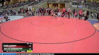 59 lbs 1st Place Match - Ryker Johnson, Eastern Oregon Elite vs Waylon Manderscheid, Legacy Elite Wrestling Club