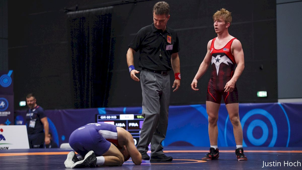 Lamont, Hancock Will Wrestle For Bronze