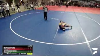 75 lbs Semis & 1st Wrestleback (8 Team) - Tayden Weite, Staples vs Carter Kohner, Hastings