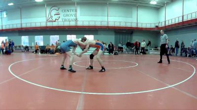 138 lbs 7th Place Match - Clayton Miller, Columbus East Wrestling Club vs Lucas Farmer, Cascade Middle School