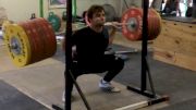 Nathan Damron (94) Squats 300kg/661lb