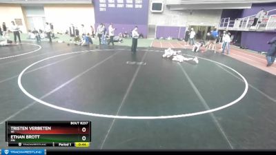 137-137 A Round 2 - Ethan Brott, MN vs Tristen Verbeten, WI