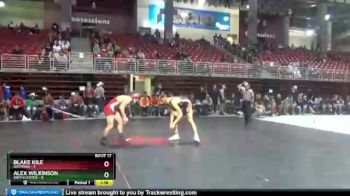 145 lbs Round 5 (8 Team) - Blake Kile, Hastings vs Alex Wilkinson, Smith Center