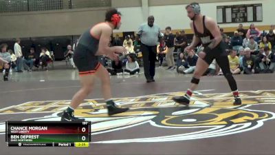 197 lbs Cons. Semi - Chance Morgan, West Liberty vs Ben DePrest, Ohio Northern