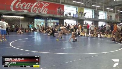 116 lbs Round 2 (10 Team) - Josh White, RWA vs Samuel Manhollan, Alabama Elite - Blue