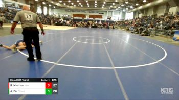 118 lbs Round 3 (3 Team) - Ryan Mashaw, Gouverneur Sr HS vs Ashley Diaz, Seaford Sr High