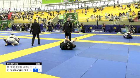 SERGIO RODRIGO DE OLIVEIRA BENIN vs ENOCK CARTEADO C. DE ALBUQUERQUE 2024 Brasileiro Jiu-Jitsu IBJJF