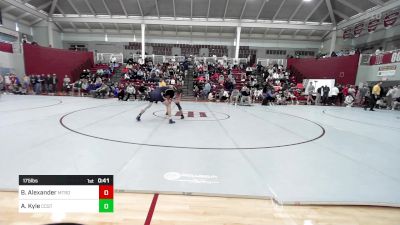 175 lbs Consi Of 8 #1 - Brock Alexander, Metrolina Christian vs Asher Kyle, Chattanooga Christian School