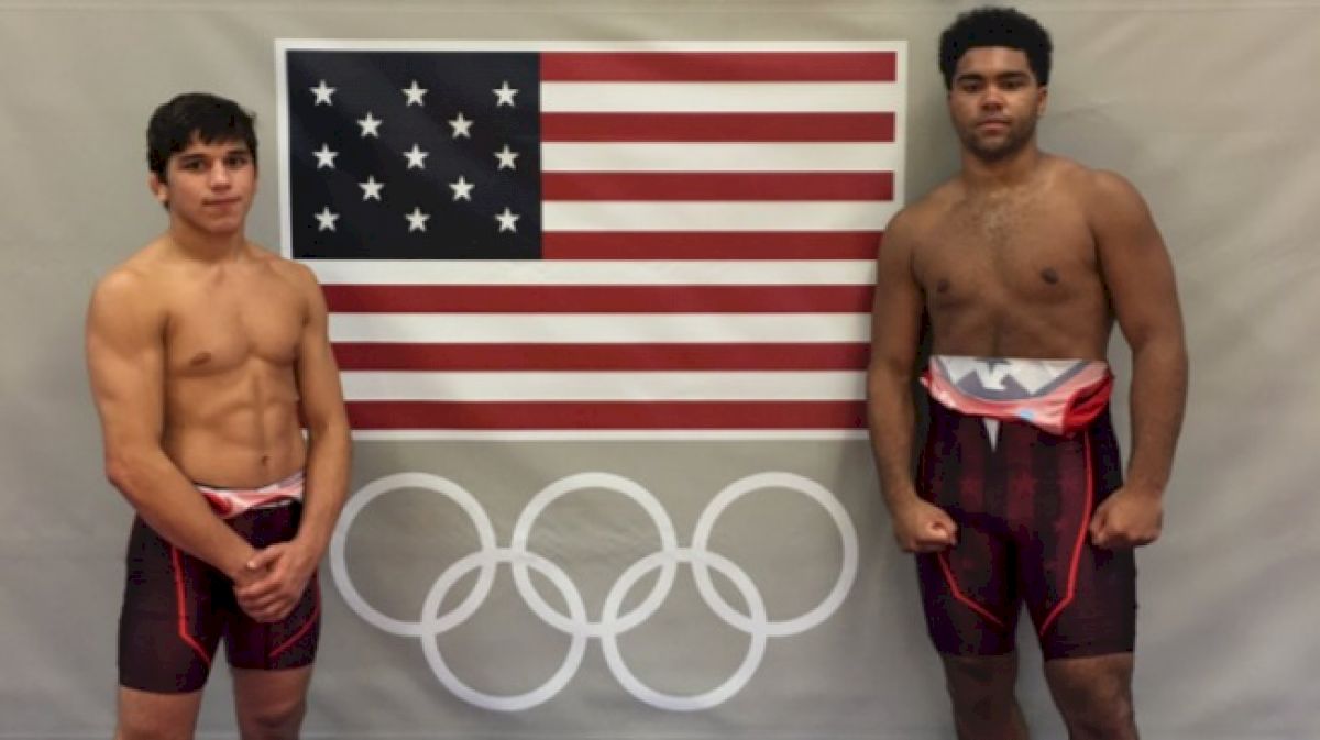 Yianni Diakomihalis and Gable Steveson Wrestling For Cadet World Gold