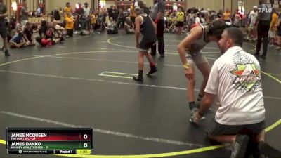 82 lbs Semis & 1st Wrestleback (8 Team) - James Danko, Armory Athletics Red vs James McQueen, The Hunt WC