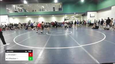 285 lbs Round Of 16 - Leonard Christian, FL vs Mark Effendian, PA