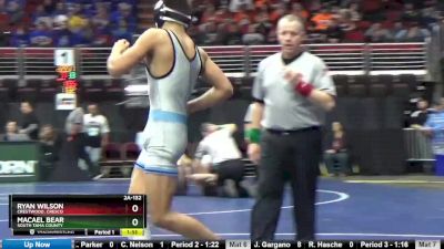 2A-132 lbs Cons. Round 2 - MaCael Bear, South Tama County vs Ryan Wilson, Crestwood, Cresco