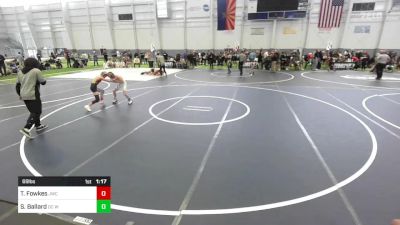 69 lbs Quarterfinal - Trey â??Swaggyâ?? Fowkes, Jwc vs Stihl Ballard, DC Wrestling