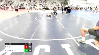 170 lbs Rr Rnd 1 - Tyler Sagi, OBWC Goblins vs Trammel Robinson, Michigan Grapplers Blue