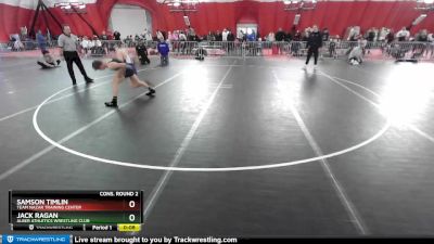 120 lbs Cons. Round 2 - Jack Ragan, Alber Athletics Wrestling Club vs Samson Timlin, Team Nazar Training Center