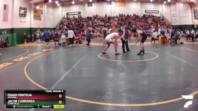 170 lbs Cons. Round 5 - Isaiah Pantoja, Savanna vs Jacob Carranza, Chino Hills