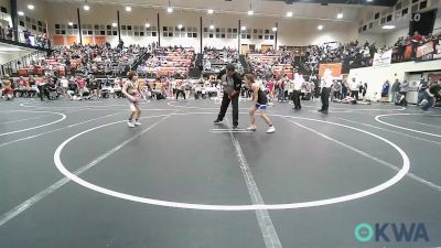 76 lbs Quarterfinal - Kale Dejesus, R.A.W. vs Boston King, Salina Wrestling Club