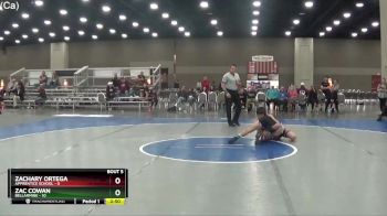 149 lbs Round 3 (4 Team) - Zac Cowan, Bellarmine vs Zachary Ortega, Apprentice School