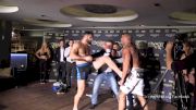 Watch: Fighter Kicks Opponent at European Fighting Challenge 01 Weigh-In
