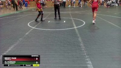 110 lbs Semifinal - Rj Morgan, Dayton Bandits vs Brody Page, Yorkville