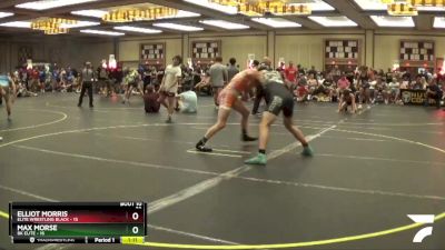 180 lbs Round 4 (6 Team) - Max Morse, BK ELITE vs ELLIOT MORRIS, Elite Wrestling Black