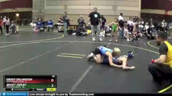 85 lbs Round 1 (3 Team) - Grady Erlandson, Elite Athletic Club vs Brody Ashley, Michigan Mutts