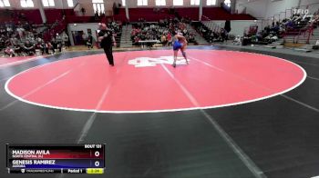 101 lbs 1st Place Match - Madison Avila, North Central (IL) vs Genesis Ramirez, Aurora