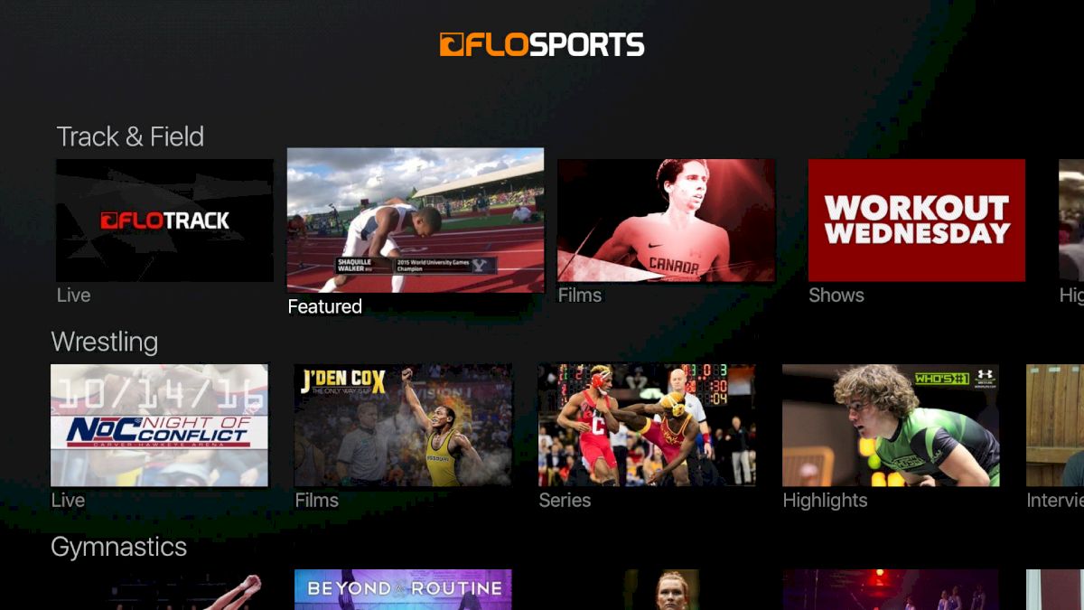 FloSports Announces Launch of OTT Apps on Roku and Apple TV