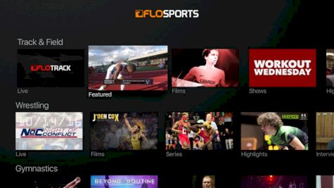 Watch FloSports on Roku and Apple TV