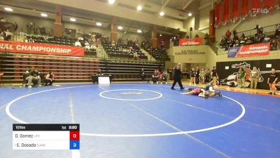 101 lbs Consi Of 8 #2 - Devyn Gomez, Life (Ga.) vs Elizabeth Dosado, Cumberlands (Ky.)