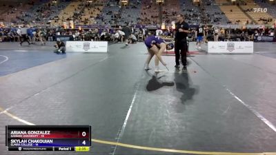 170 lbs Quarters & 1st Wb (16 Team) - Hazel Dahlquist, Elmira College vs Schyler Caringi, Gannon University