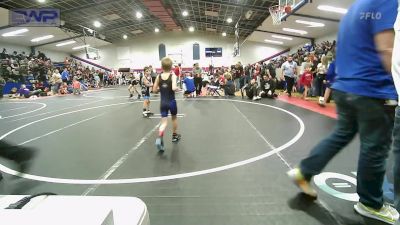 49 lbs Consi Of 4 - Tristan Price, Tahlequah Wrestling Club vs Tayvin Francis, Bartlesville Wrestling Club