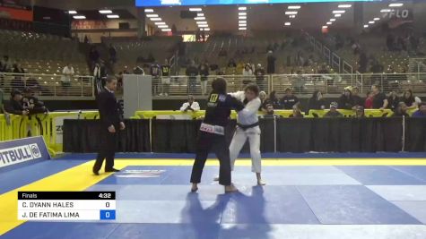 CYNTHIA DYANN HALES vs JAQUELINE DE FATIMA LIMA 2024 Pan Jiu Jitsu IBJJF Championship