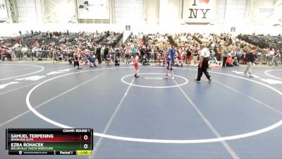 66 lbs Champ. Round 1 - Samuel Terpening, Brawlers Elite vs Ezra Rohacek, Dolgeville Youth Wrestling