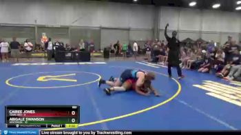 180 lbs Quarterfinals (8 Team) - Cairee Jones, Texas Red vs Abigale Swanson, Wisconsin